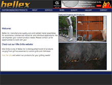 Tablet Screenshot of bellexinc.com